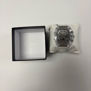Stylish Invicta Fury X Silver and White Men's Watch
